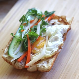 Banh Mi Fried Eggs