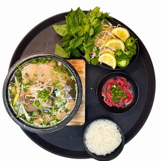 Pho Stone Bowl Noodle Soup
