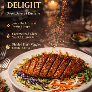Smoky Duck Breast