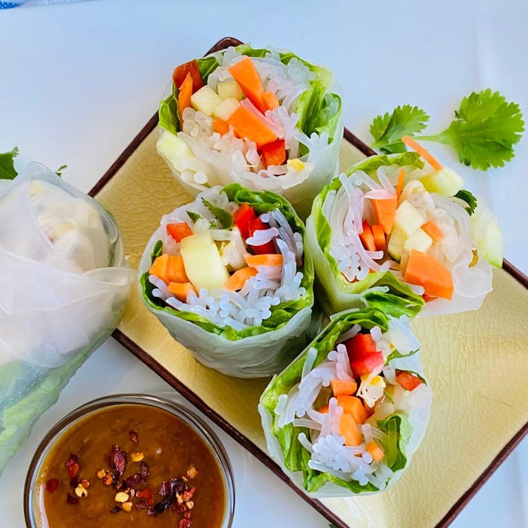 Savor Our Spring Rolls